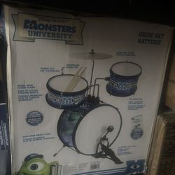 Monster Unviversity Drum Set 