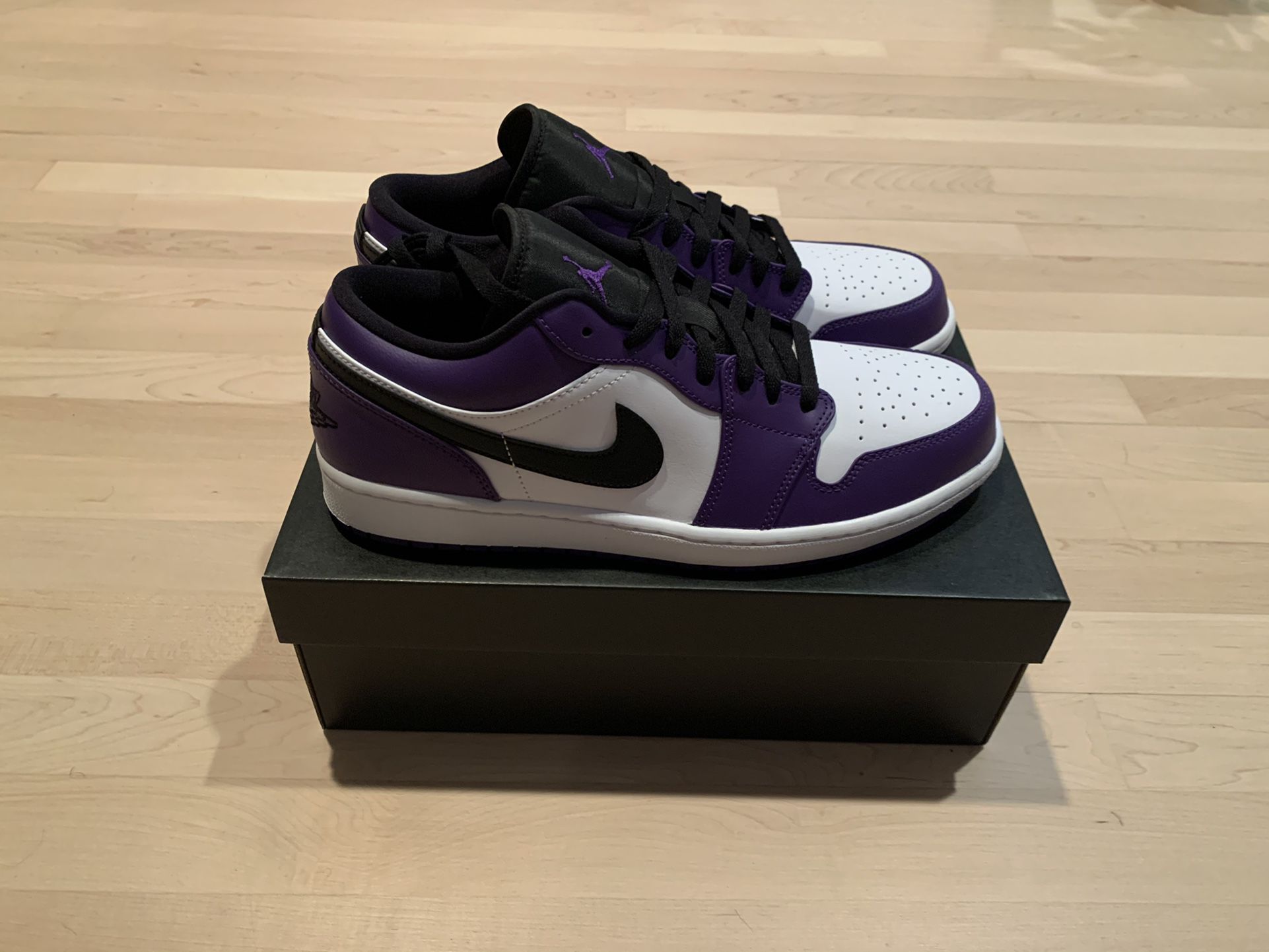 Air Jordan 1 Low Court Purple Size 12
