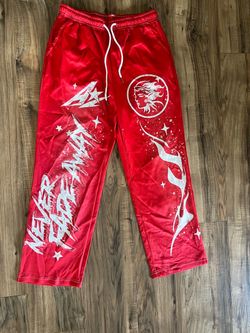 Brand New Red Y2K Sweatpants