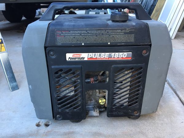 Coleman powermate pulse 1850 portable generator for Sale in Phoenix, AZ