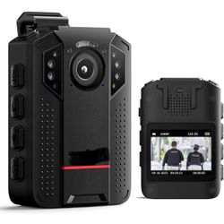 Body Camera,2K Full HD Body Cameras with Audio and Video Recording,Night Vision Body Cam,Loop Recording,IP67 Waterproof,3300mAh Battery for Police,Per