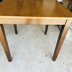 Beautiful square Wood  Dining Table
