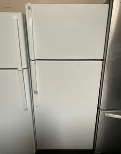 GE Top Mount Refrigerator White