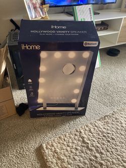 Hollywood Vanity With Speaker