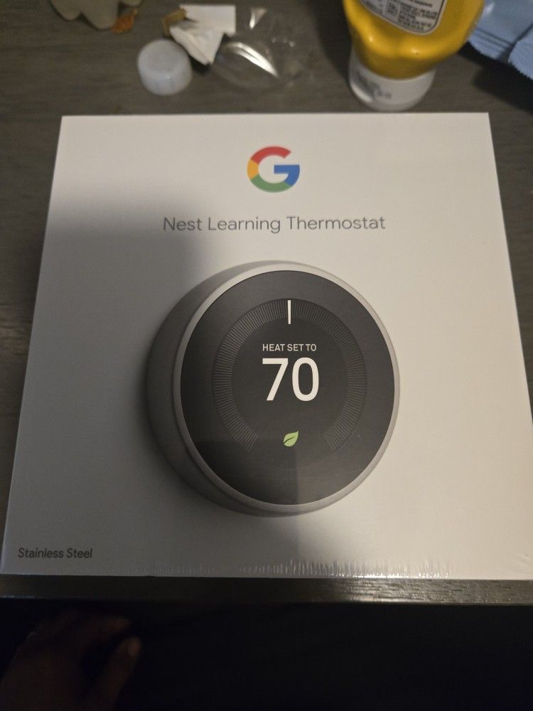 Third Generation Google Nest Thermostat