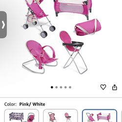 Brand New Fash N Kolor Doll Set