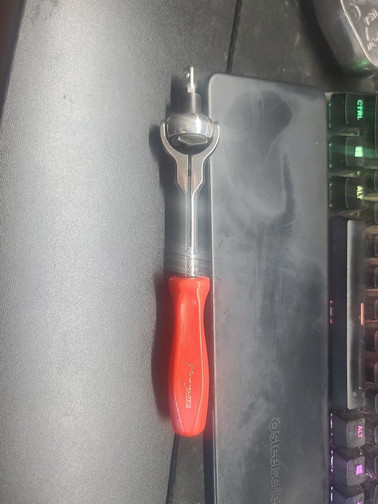 Snap On 1/4 Hex Drive Ratchet Red THNFDM72