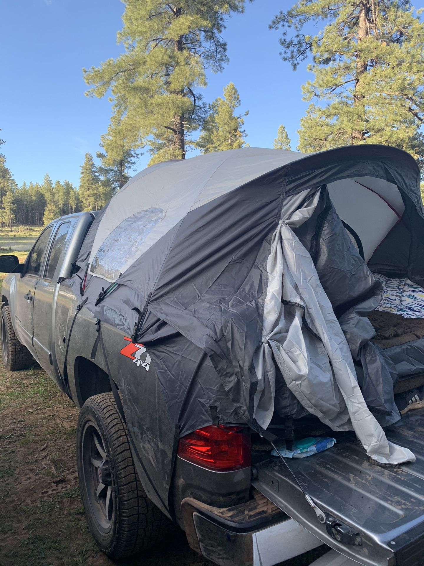 casa de camping de chevy silverado