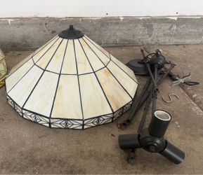 Chandelier - Tiffany-Style Stained Glass cover
