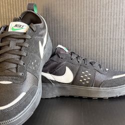 Nike C1TY GS Black Summit White Green 5.5Y Kids Youth HQ0028-001 