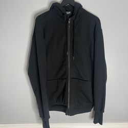 SCOTTeVEST Microfleece Hoodie with Hidden Pockets Mens Large Black