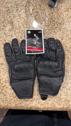 ILM Goatskin perforated Leather MC Gloves