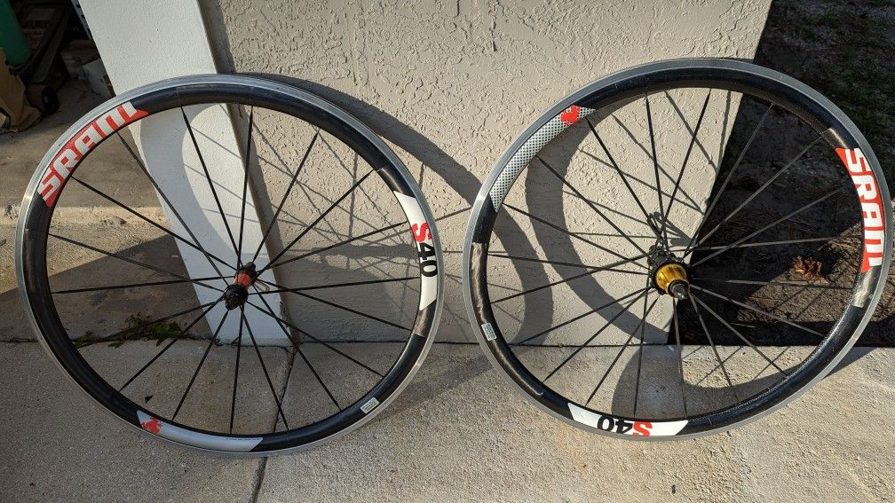 SRAM S40 CARBON WHEEL SET