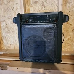 Ion Pathfinder Charger Bluetooth Portable Speaker with Wireless Qi Charging