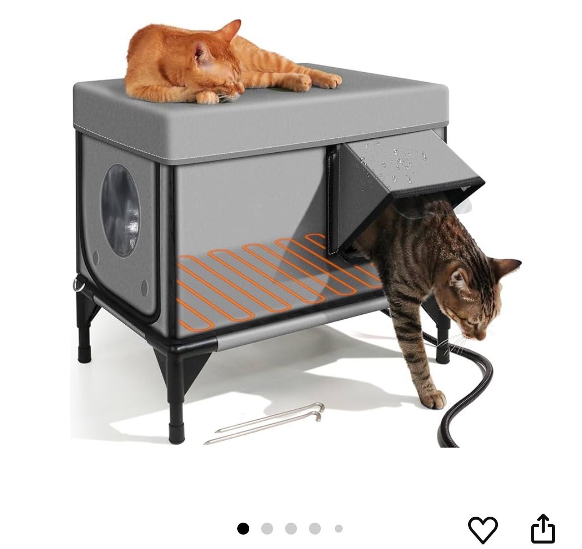 Heated Portable Pet House