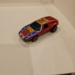 Hot Wheels Vintage 1970 Redline Mercedes Benz C-111 Red Stars & Stripes