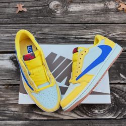 Jordan 1 Retro Low OG SP TS Canary (women’s) ☀️