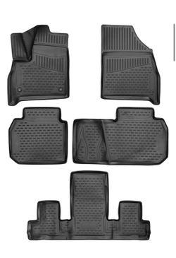 Brand new three rows floor mats for Chevrolet traverse (2018-2023)