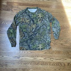Vintage Camo Long Sleeve Tee Men’s Size L