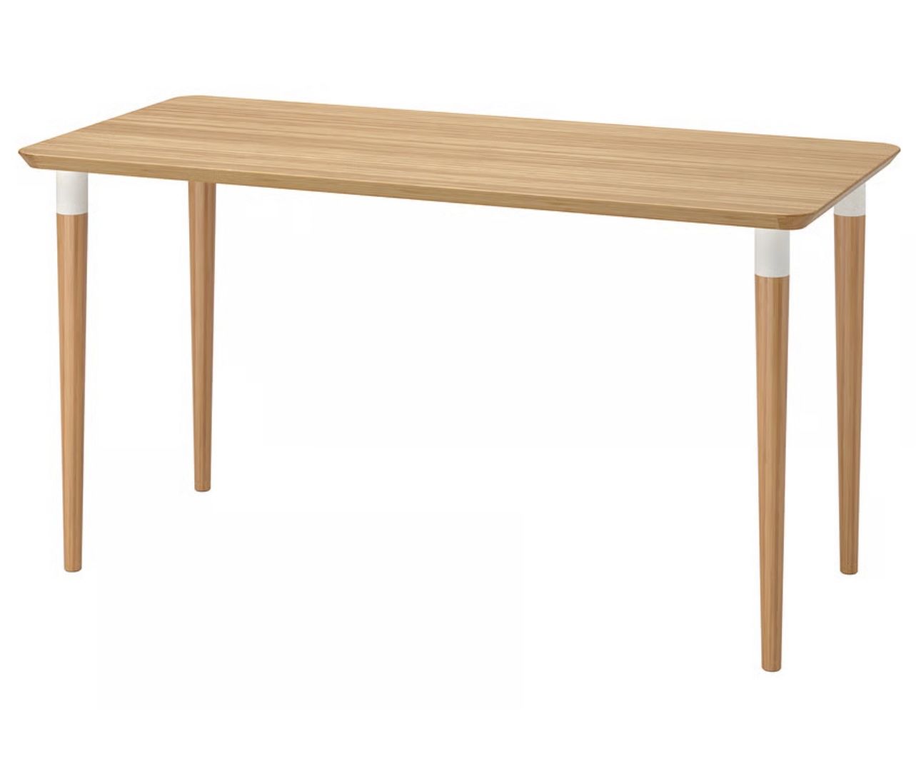 Bamboo Work Table - Legs Can Be Removed For Transport