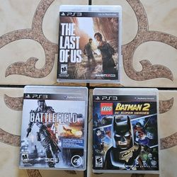 Playstation 3 Game Lot For $20