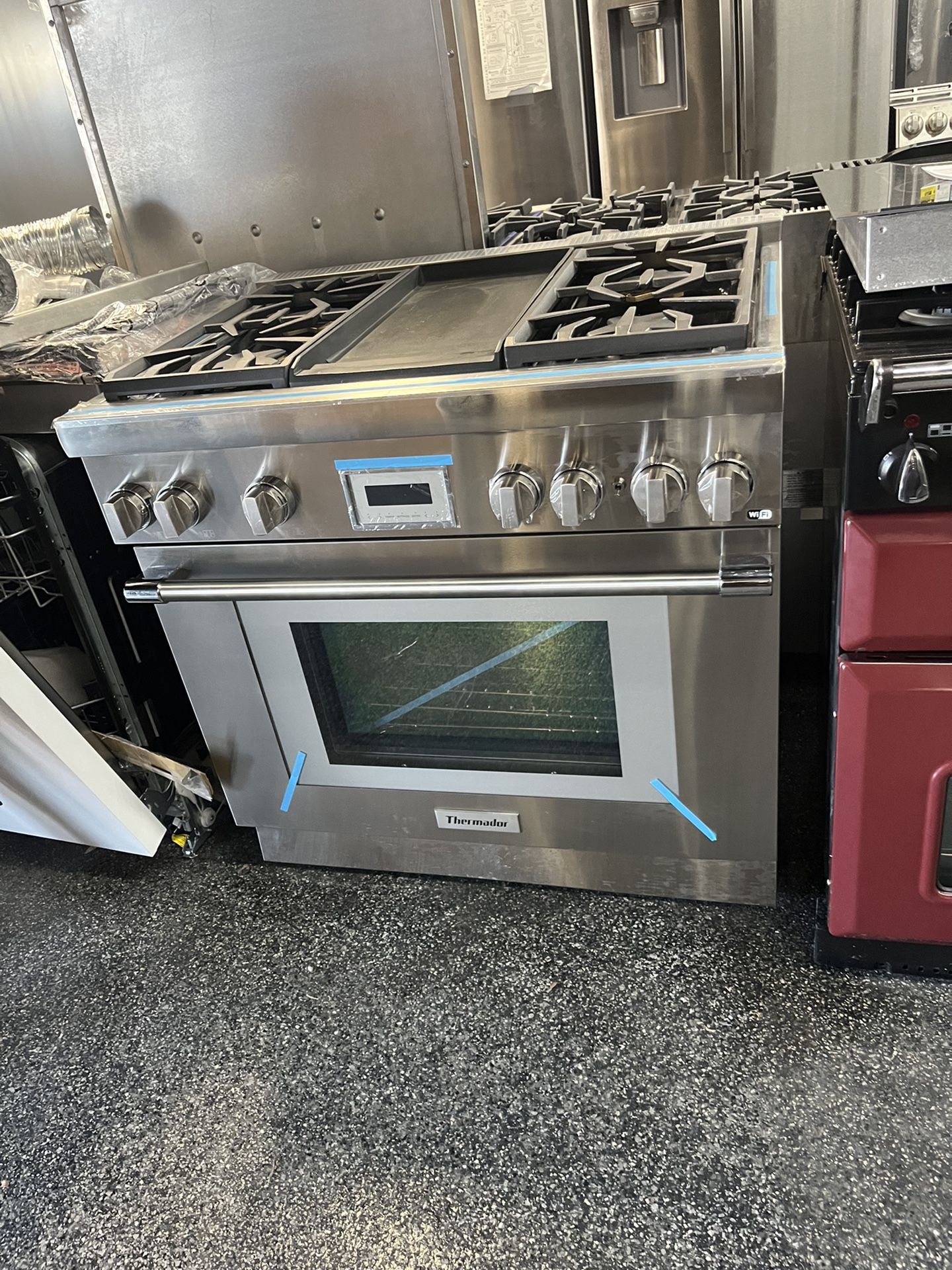 Thermador Stainless Steel Pro Harmony 36” Gas Range Smart
