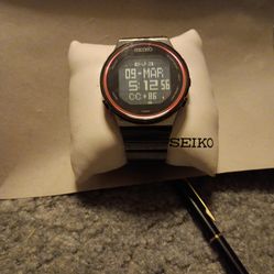 Seiko World Time Alarm Cronograph