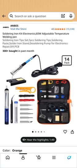 Soldering kit