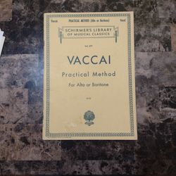 Vintage Sheet Music
