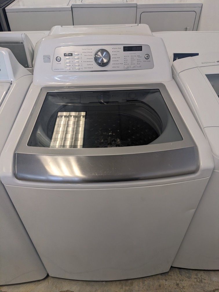 Kenmore Elite 27" Glass Top Load Washer W/ Warranty