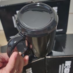 15oz Ceramic Black Color Changing Coffee Mug