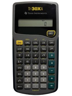 Texas Instruments TI-30Xa Vintage Scientific Calculator Teal Keys