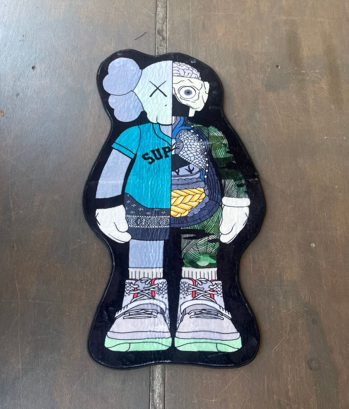 Unique Design Kaws Supreme Boxes Rugs Mats Streetwear Decor, Sneaker Room Carpet Street Fashion Hype Rug