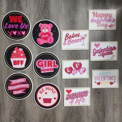 Galentines Photobooth Props 