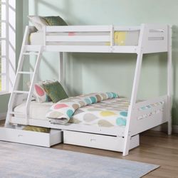 Bunk Bed Full And Twin Not Including Mattress