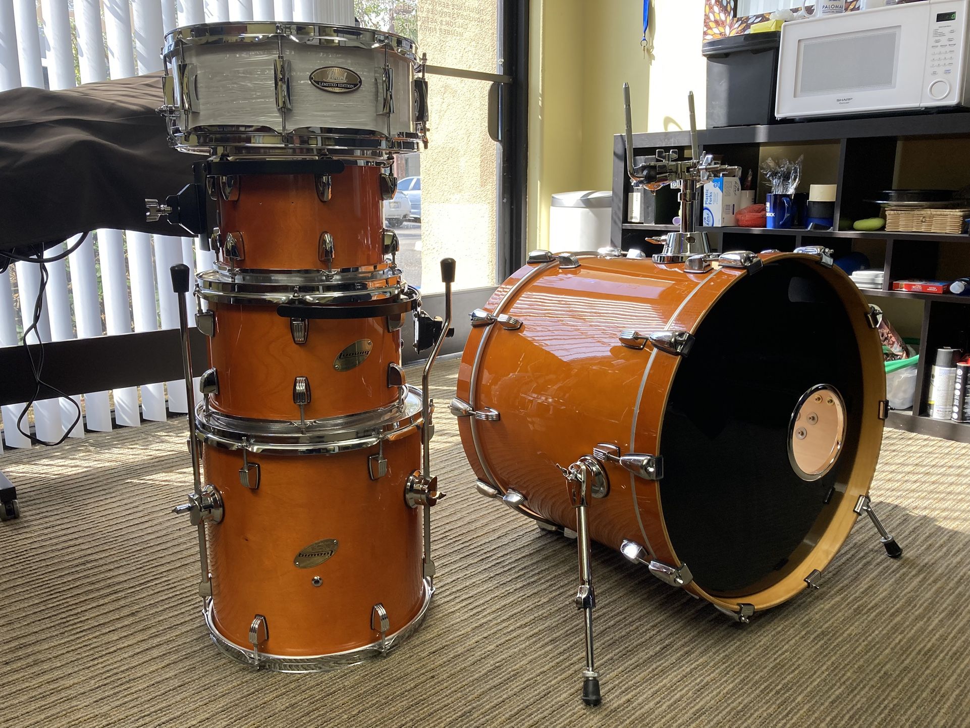 Ludwig Accent CS Custom Drums