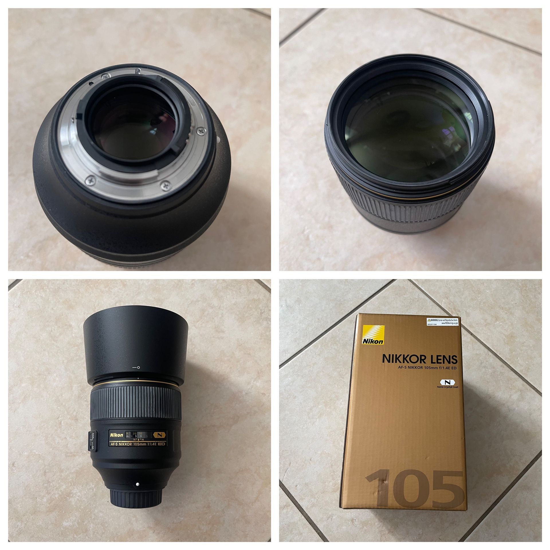 Nikon Lens 105mm Like Brand