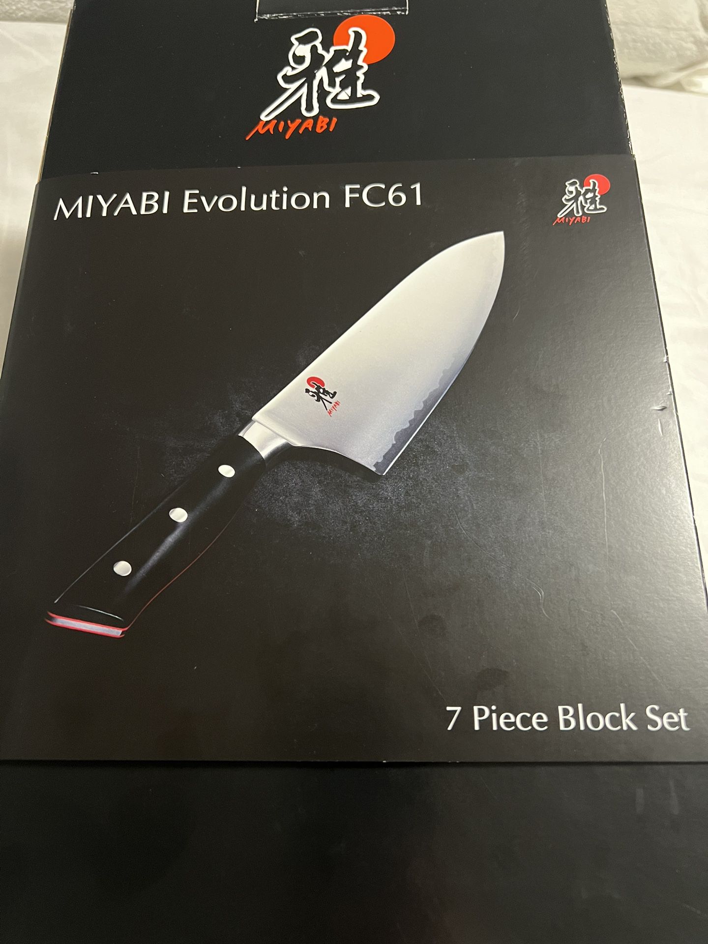 Miyabi Evolution 7 Piece Knife Block Set