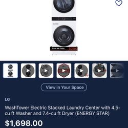 Washer And Dryer