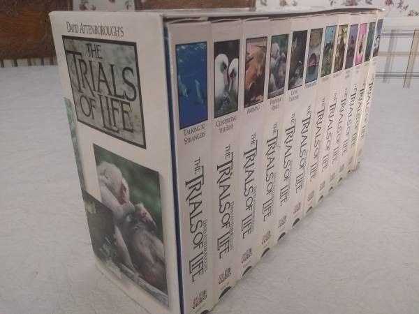 🐧 David Attenborough's 'The Trials of Life' VHS