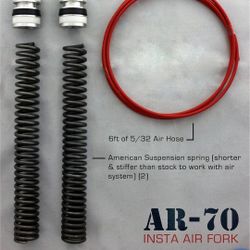 American suspension AR-70 FRONT 41MM Air ride pistons Harley Davidson