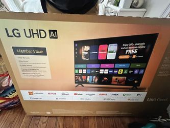 LG 4K Smart TV, 50" Inch