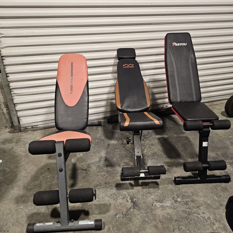  Adjustable Weight Bench $25 Each