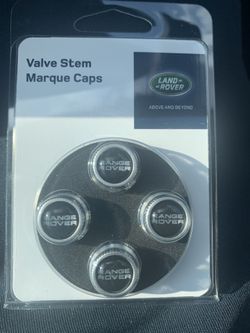 Genuine land rover tire valve dust cover caps