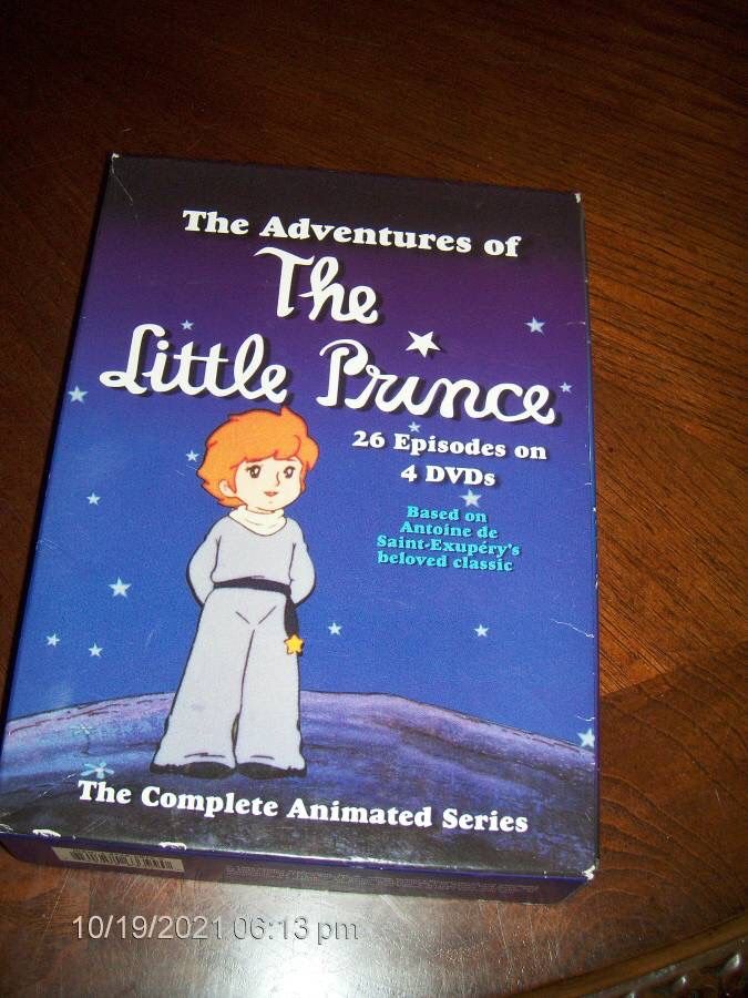 Adventures of The Little Prince DVD Box Set 26 Episodes 4 DVD's LIKE NEW