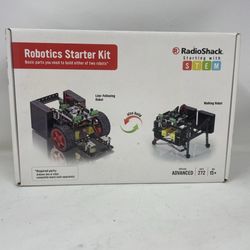 New Rare Radio Shack STEM robotics starter Kit 272 Parts (contact info removed)