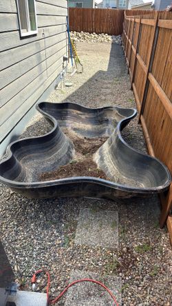 Plastic pond liner