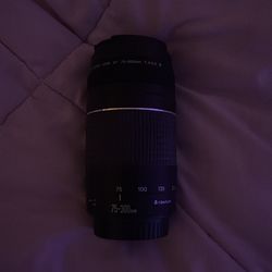 Canon 75-300 mm lens