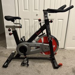 Sunny Health & Fitness Indoor Cycling Exercise Bike with Heavy 49 LB Chrome Flywheel - SF-B1002