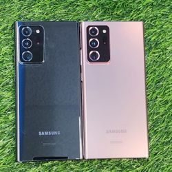 Galaxy Note 20 Ultra 5g 128gb Unlocked, FREE Smartwach/ Headphones. Pay $1 Today Rest in payments. NO CREDIT NEEDED FINANCING